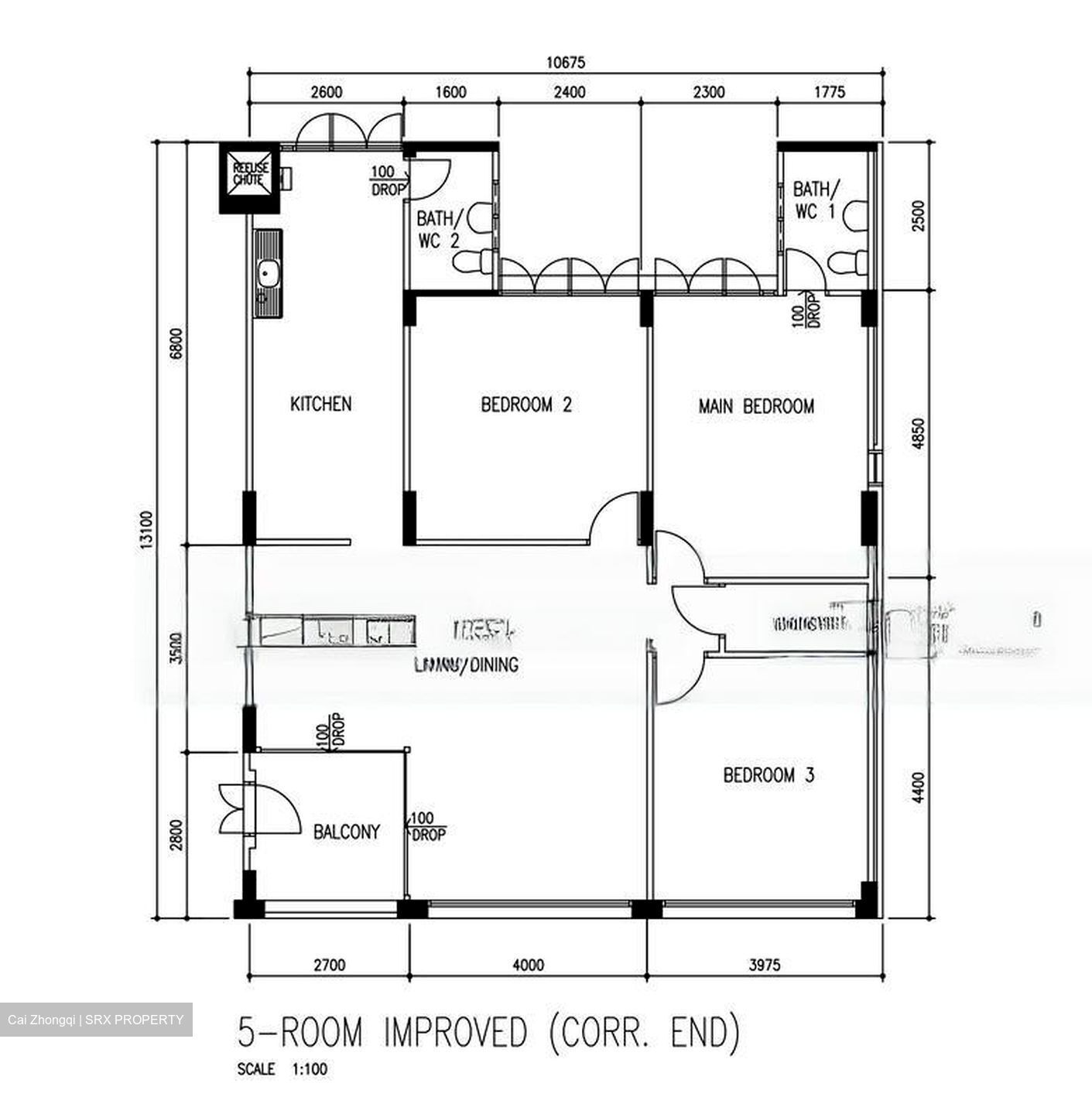 Blk 136 Simei Street 1 (Tampines), HDB 5 Rooms #486250031